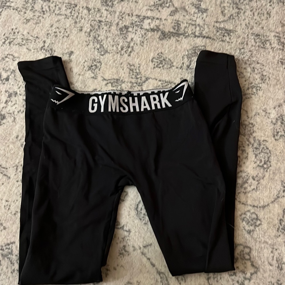 Gymshark black tight leggings. Sized Small.